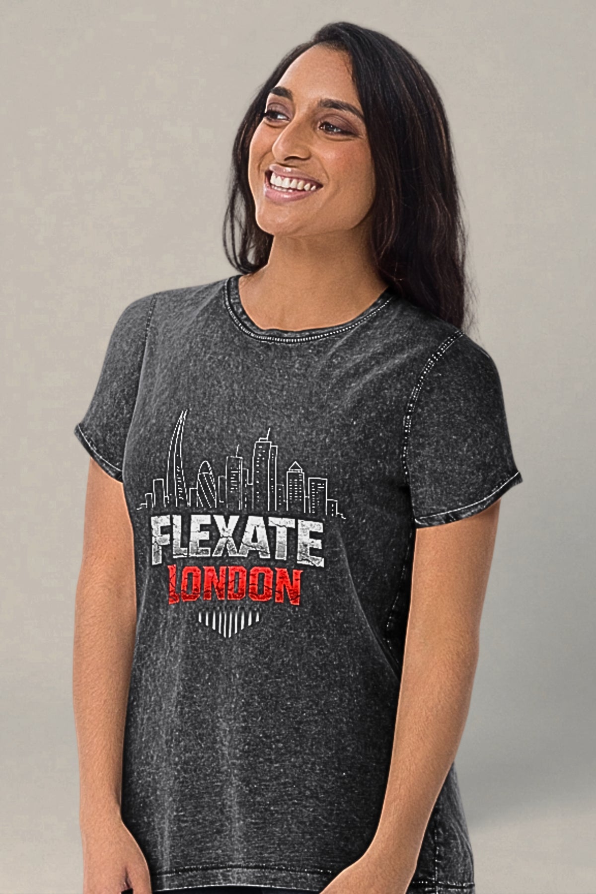 Flexate London Women's - Denim T-Shirt 01