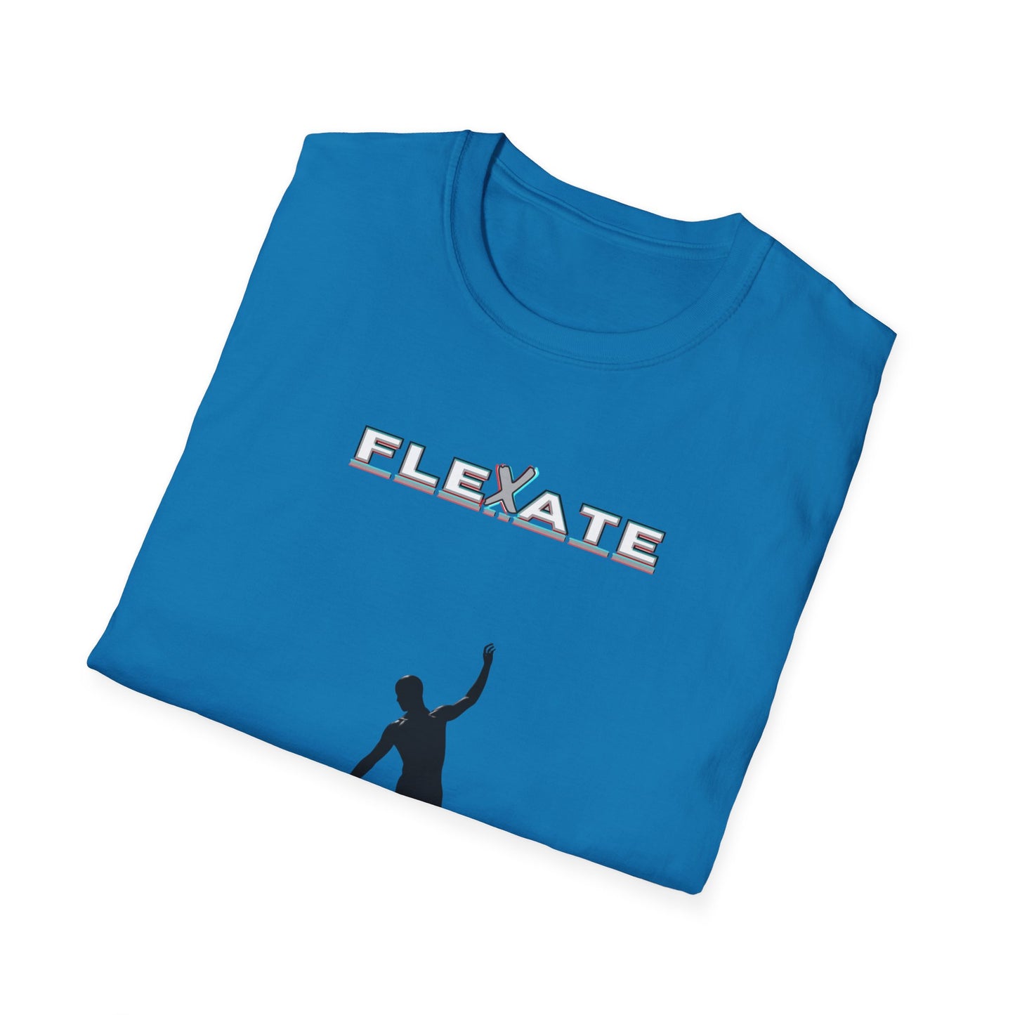 Flexate Elegance T-shirt, Stylish Graphic Tee, Trendy Unisex Shirt, Casual