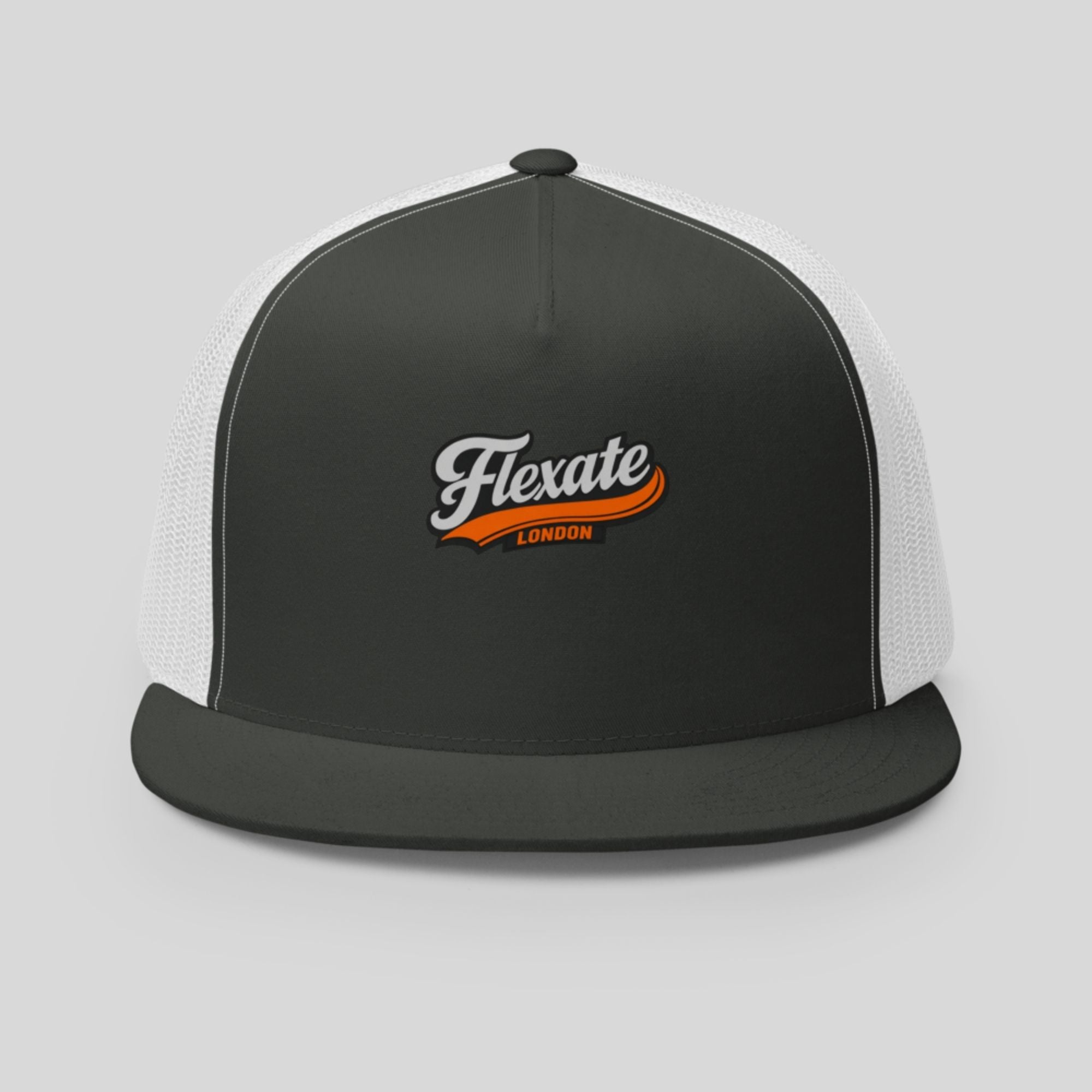 Flexate London - Trucker 14 - White & Black