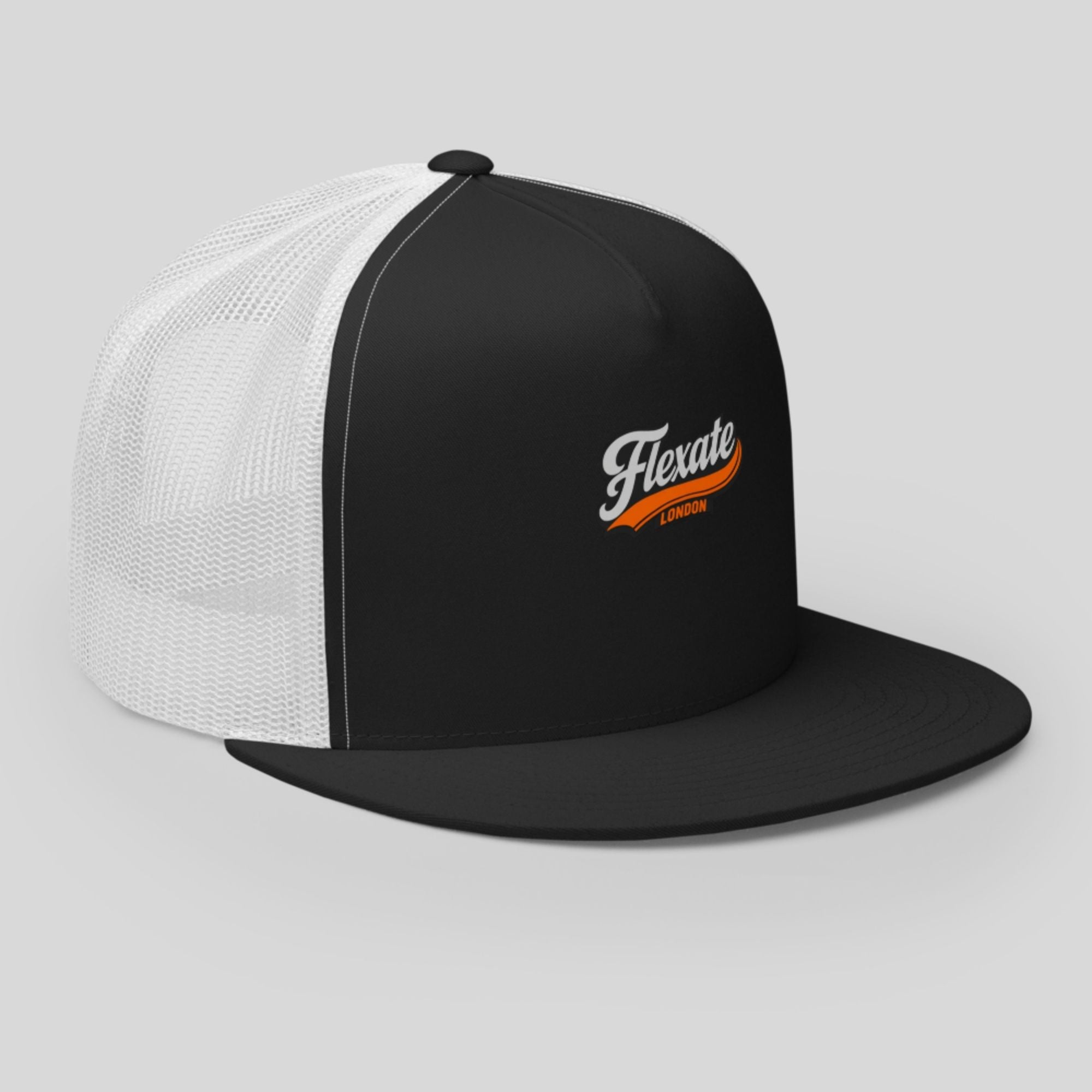 Flexate London - Trucker 14 - White & Black