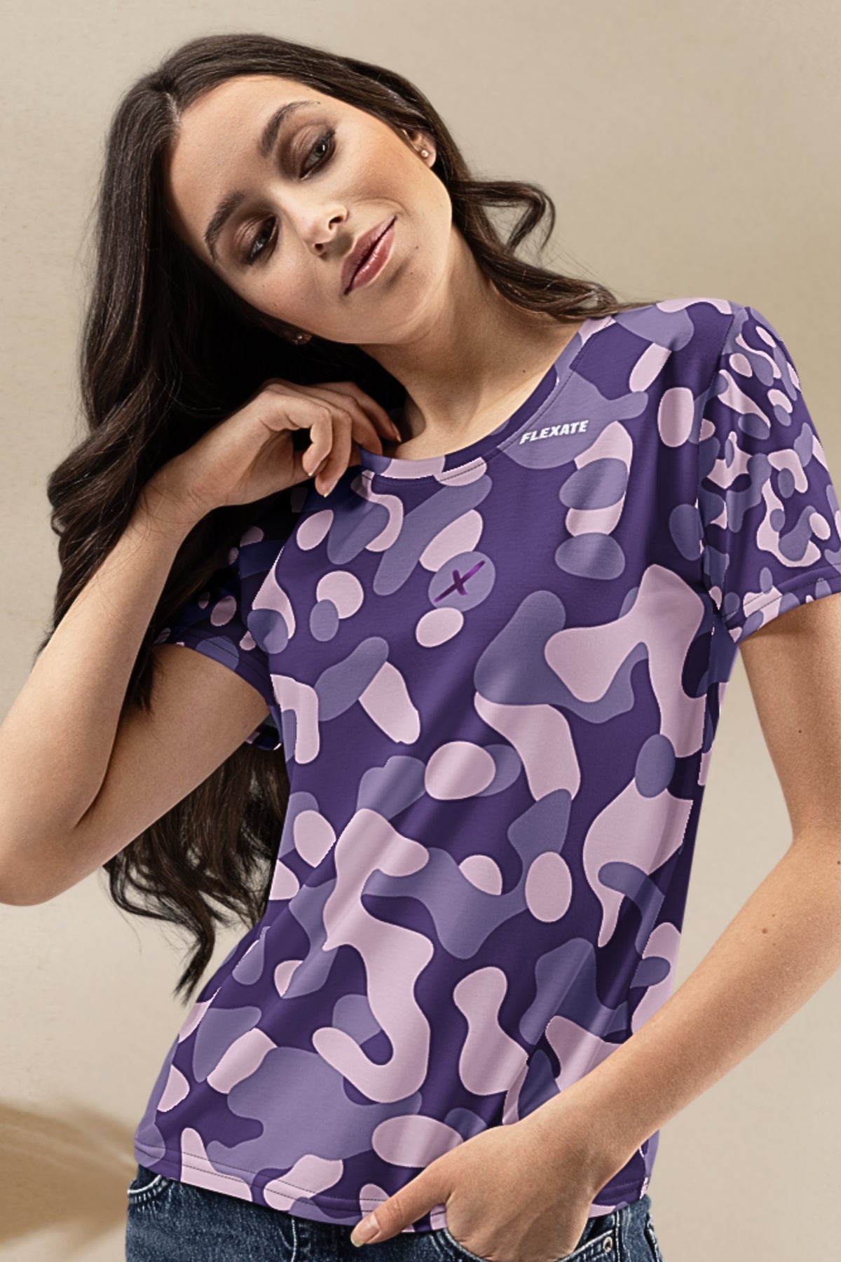 Flexate - Crazy Purple - Women's T-shirt