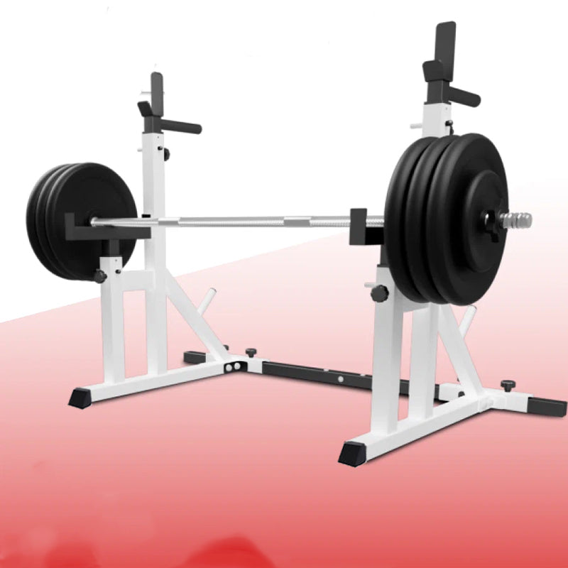 Heavy Duty Squat Rack Black & Wight
