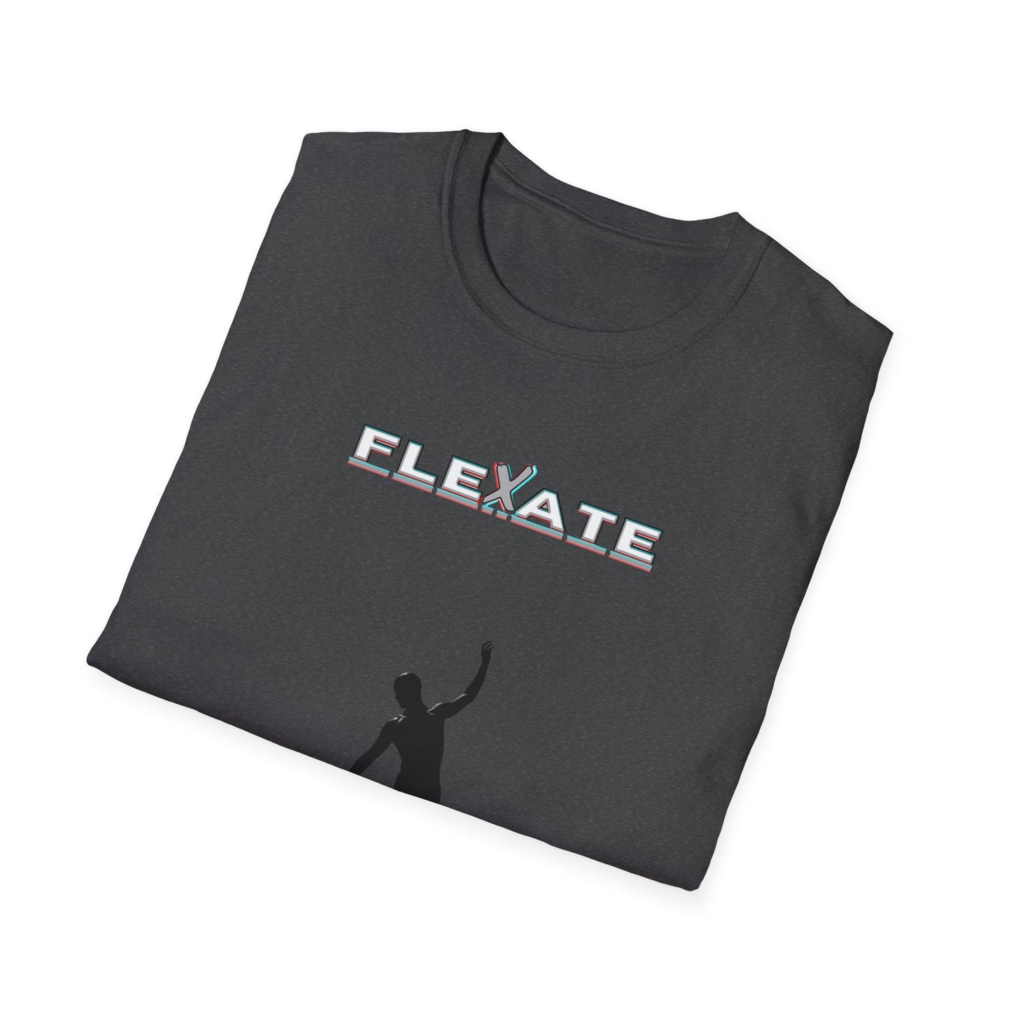 Flexate Elegance T-shirt, Stylish Graphic Tee, Trendy Unisex Shirt, Casual