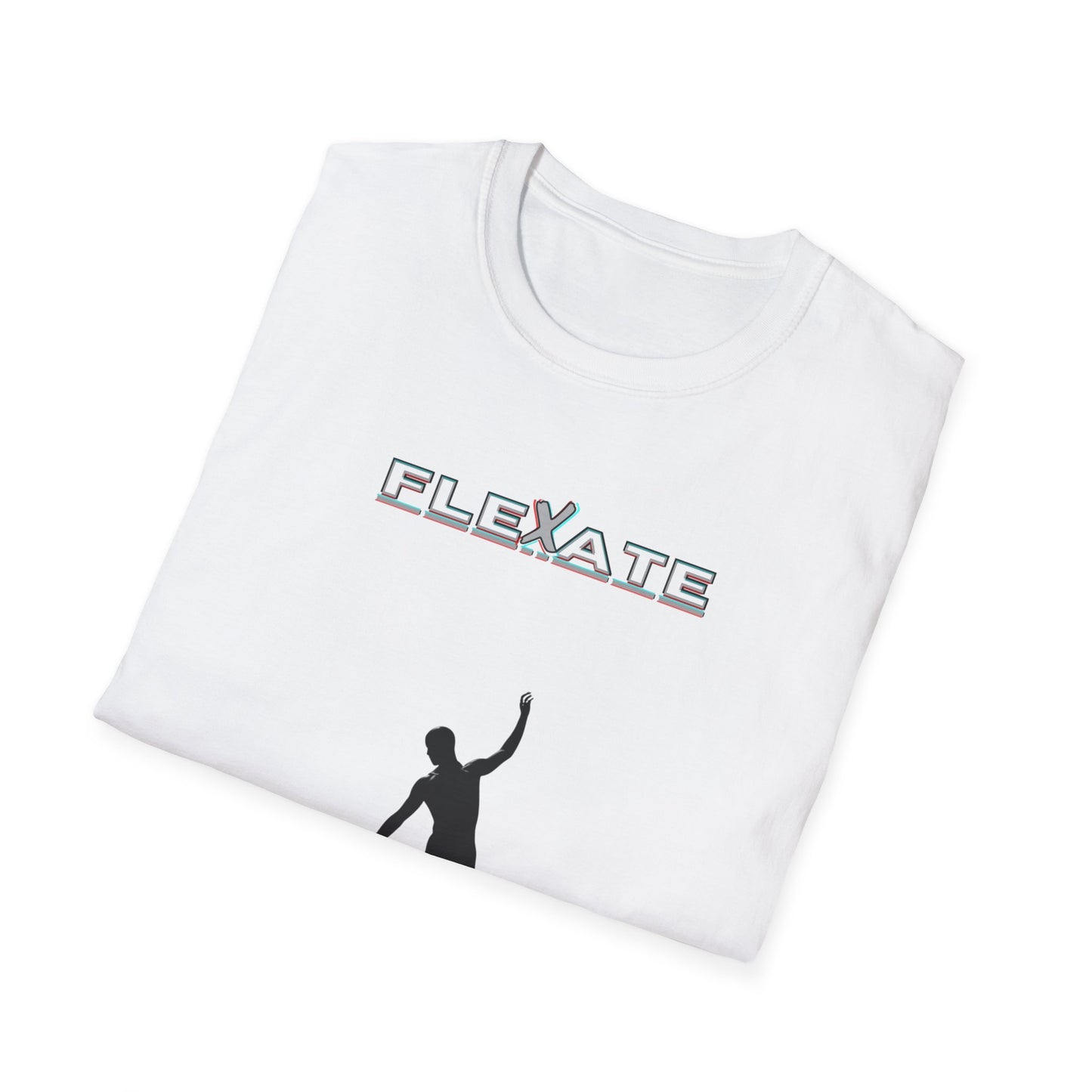 Flexate Elegance T-shirt, Stylish Graphic Tee, Trendy Unisex Shirt, Casual