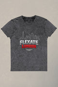 Flexate London Women's – T-skjorte i denim 01