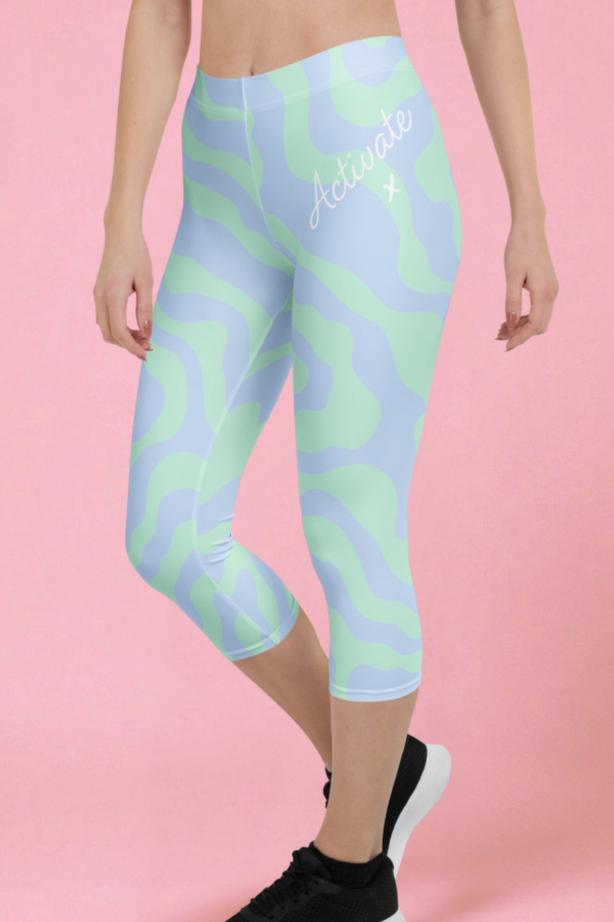 Flexate Blue Clouds Activate Leggings