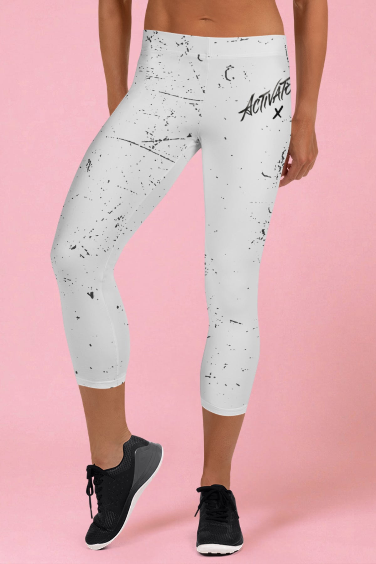 Flexate Black Speckle Activate Leggings
