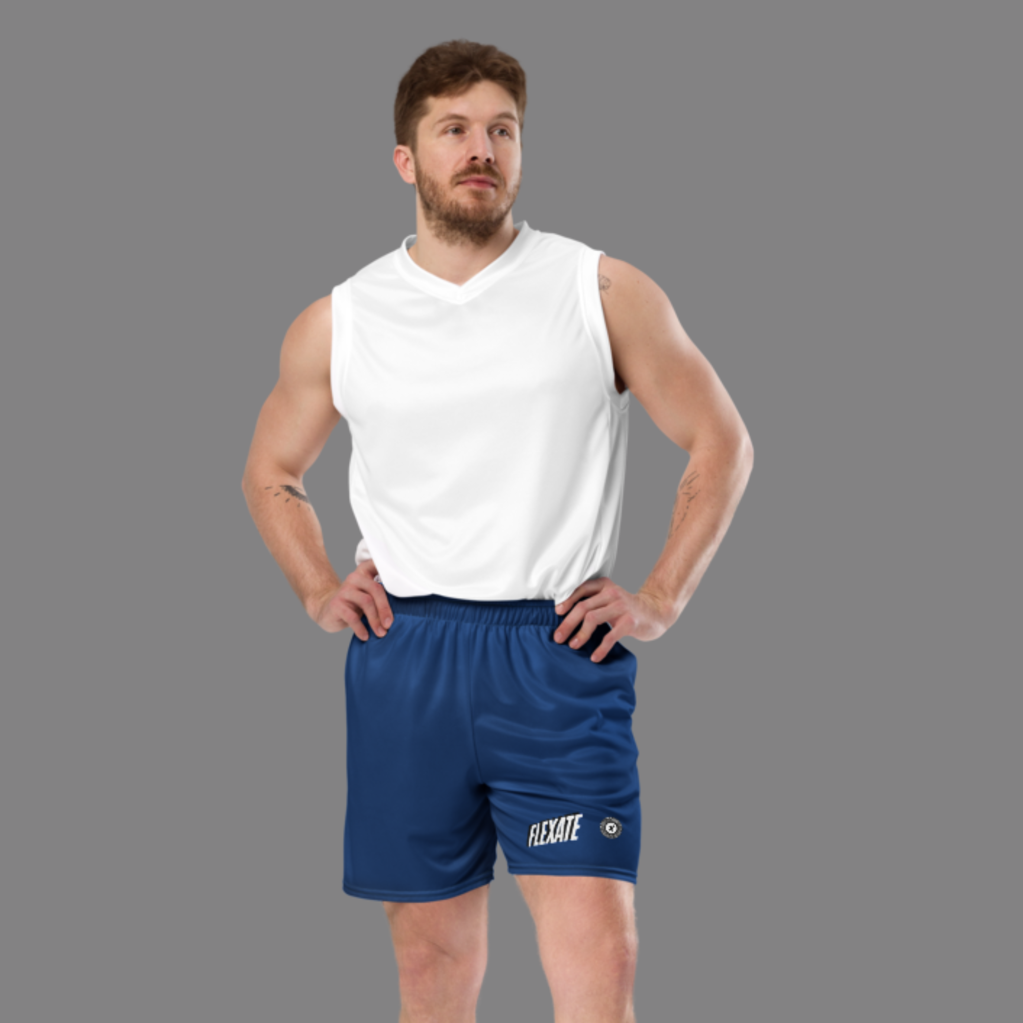 Flexate Stretch Shorts - Sports Blue