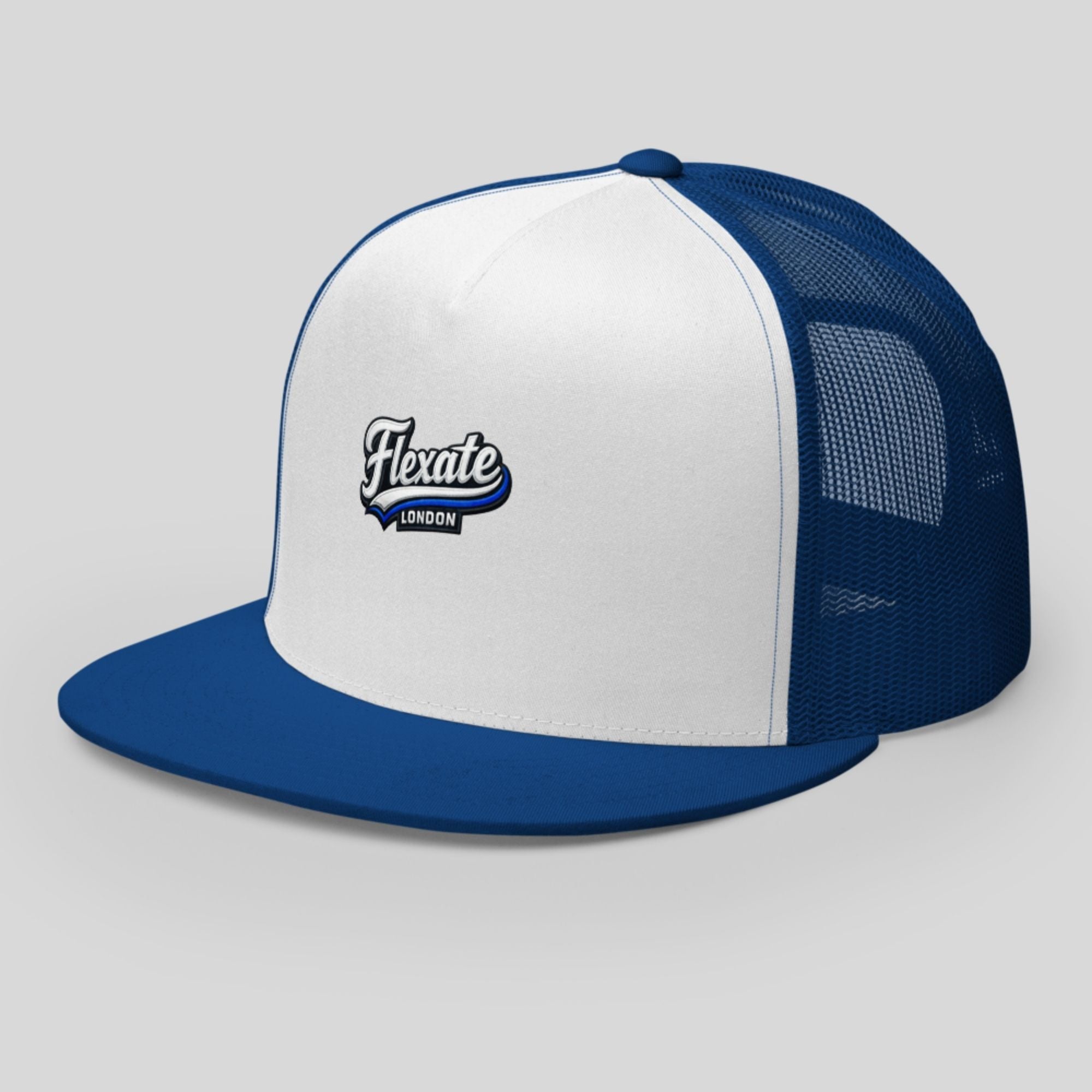 Flexate London - Trucker 19 - Blue & White