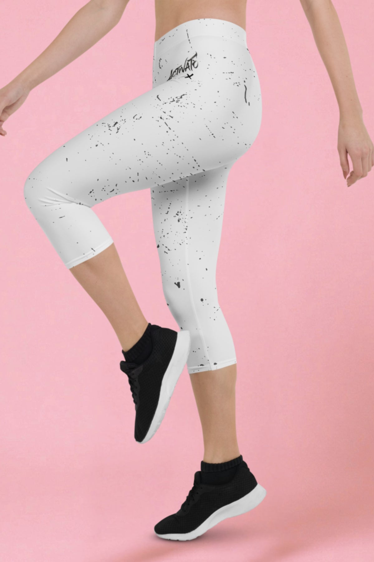 Flexate Black Speckle Activate Leggings