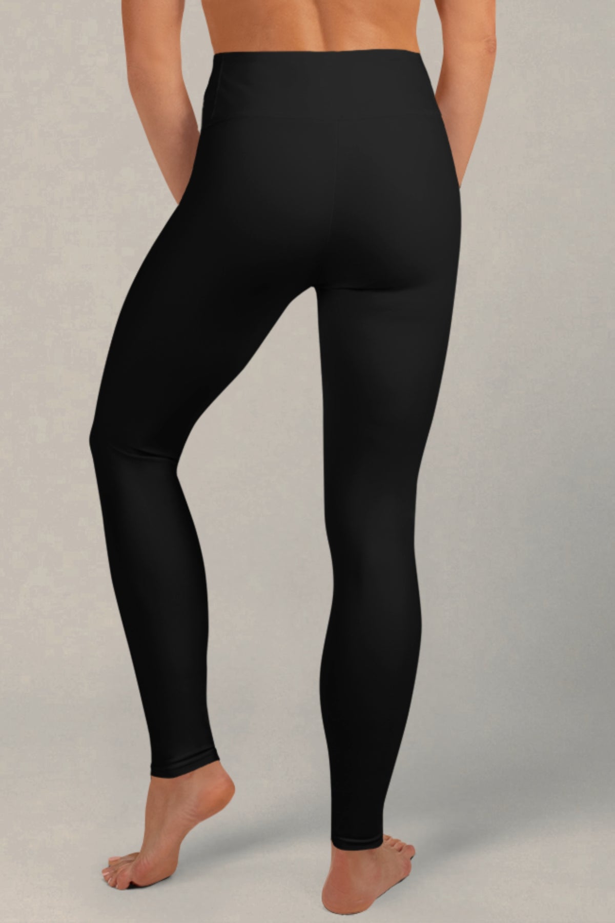 Flexate Yoga Leggings – Svart – Rød X