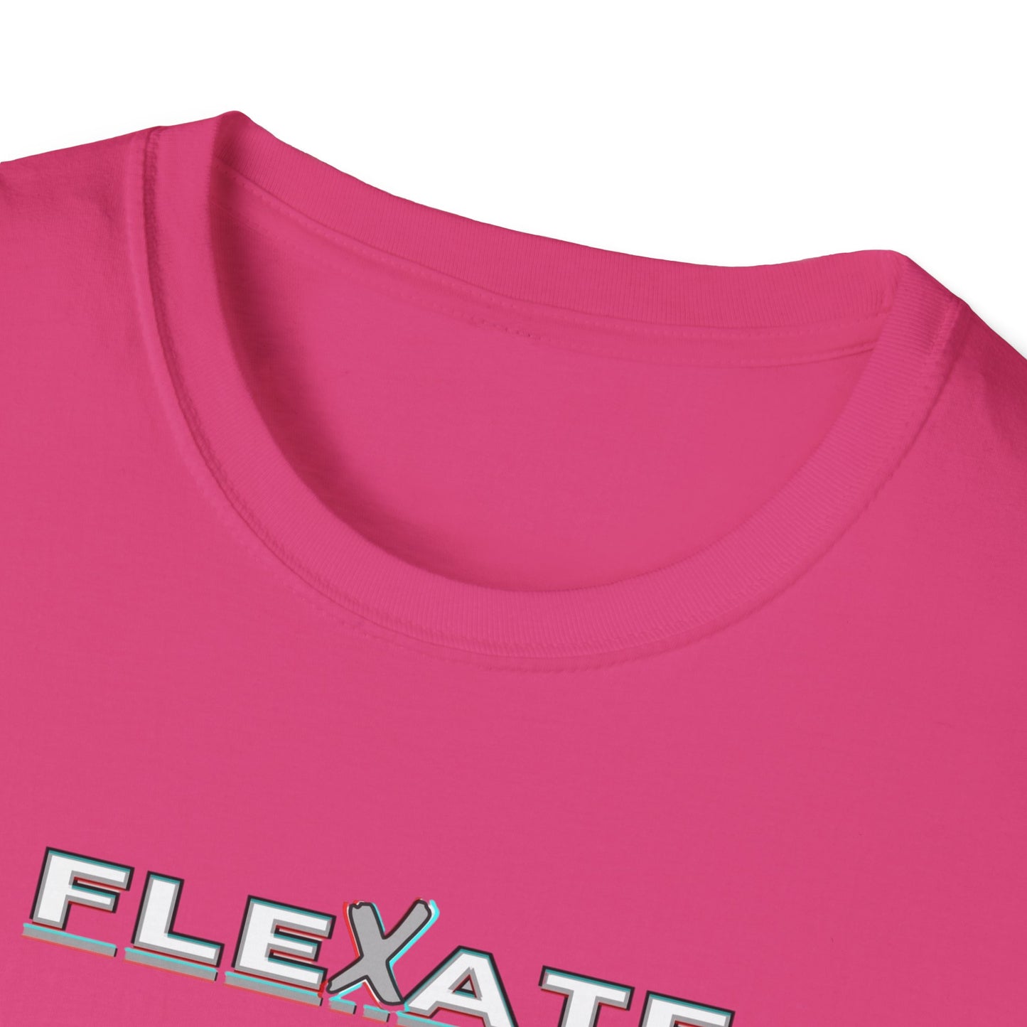 Flexate Elegance T-shirt, Stylish Graphic Tee, Trendy Unisex Shirt, Casual