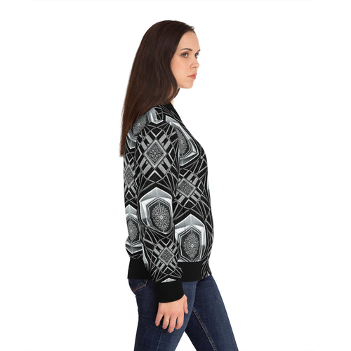 Copy of Retro Red & Balck Bomber Jacket - All-Over Print