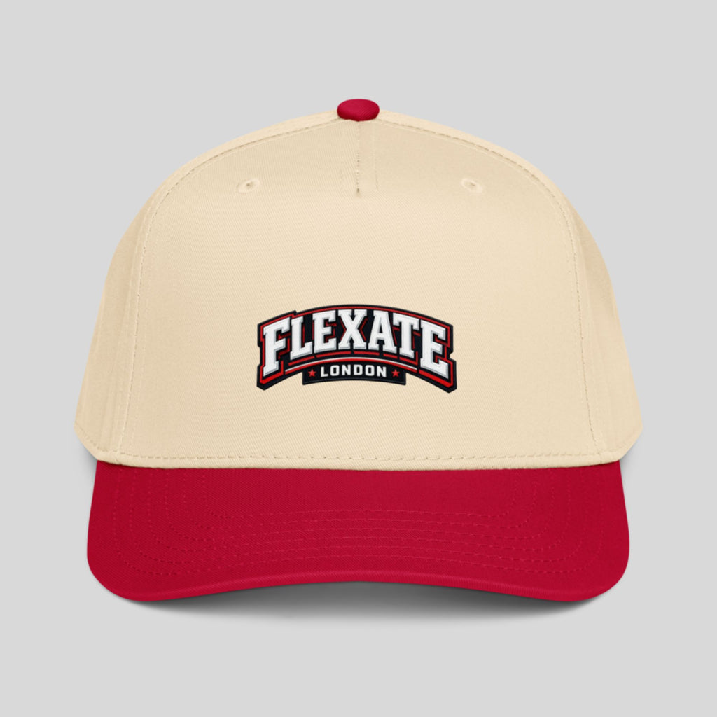 Flexate London - Core Cap 03 - Beige & Red