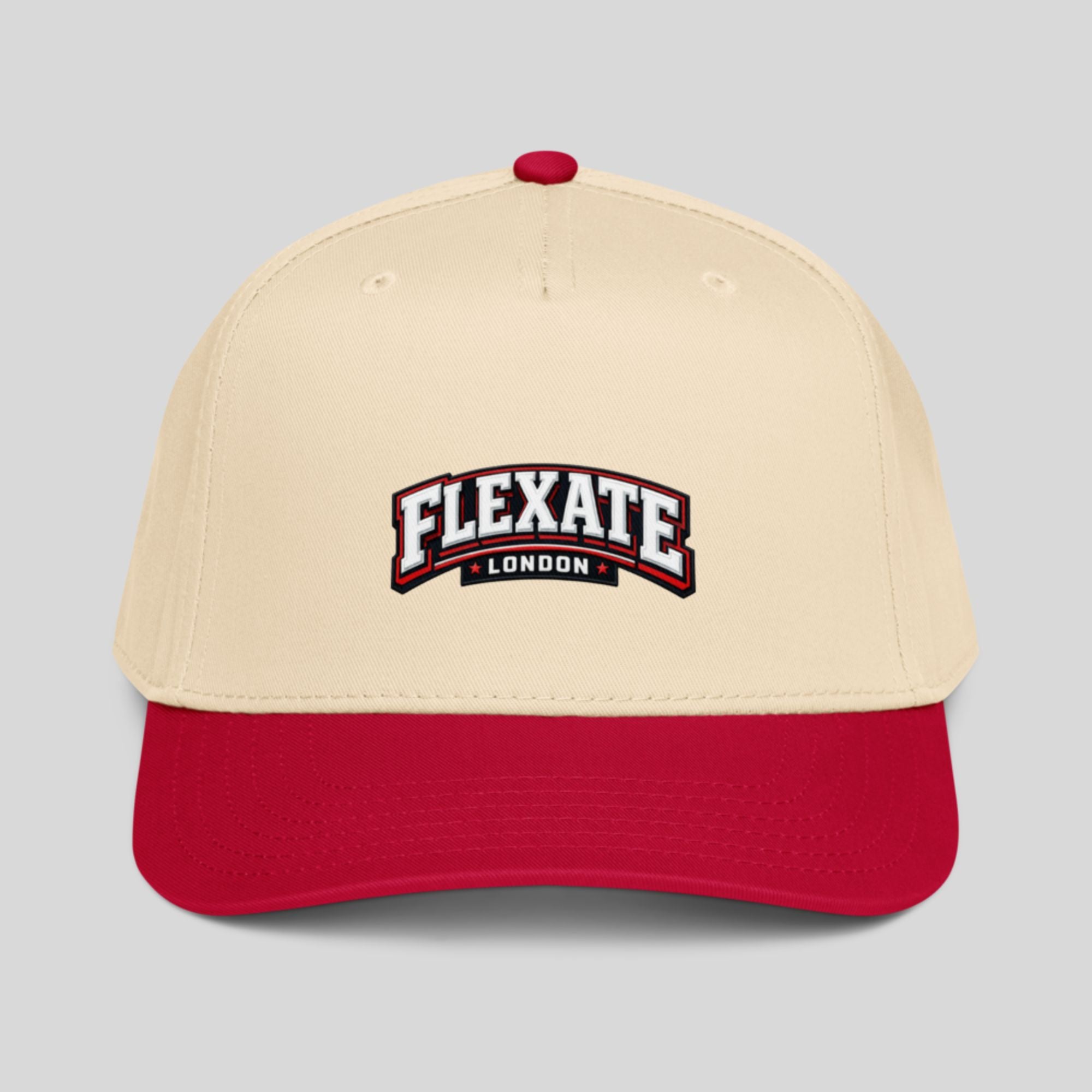 Flexate London - Core Cap 03 - Beige & Red