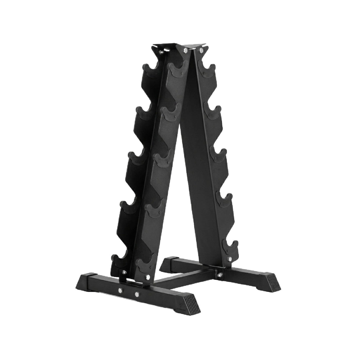 Hex Dumbbells 5 Tier Rack with or without Weights & Bench – Vertical Dumbbell Storage Stand for Home Gym