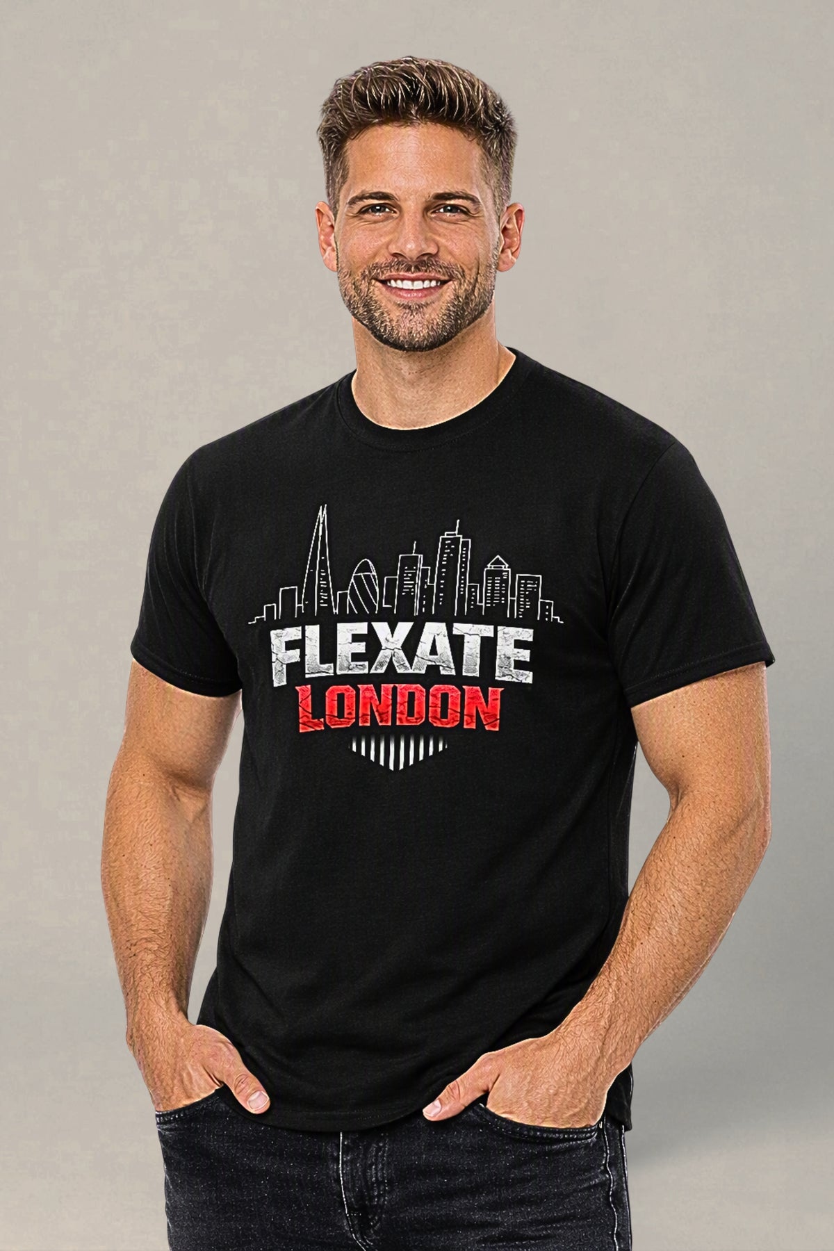 Flexate London City Men's T - Shirt