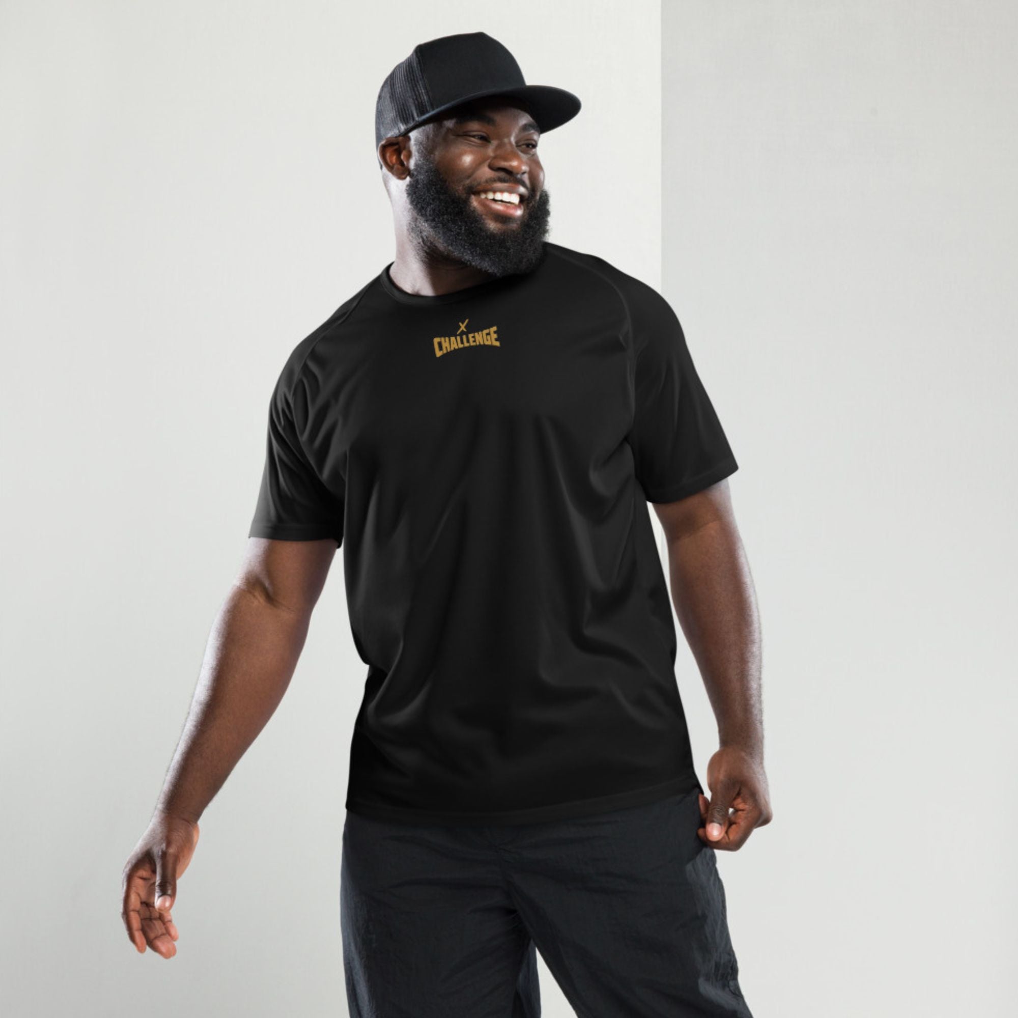 Flexate - Challenge X One Gold in black Performance Jersey