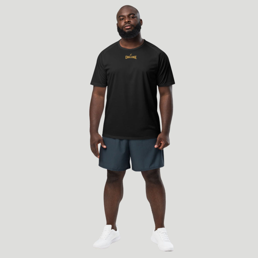 Flexate - Challenge X One Gold in black Performance Jersey