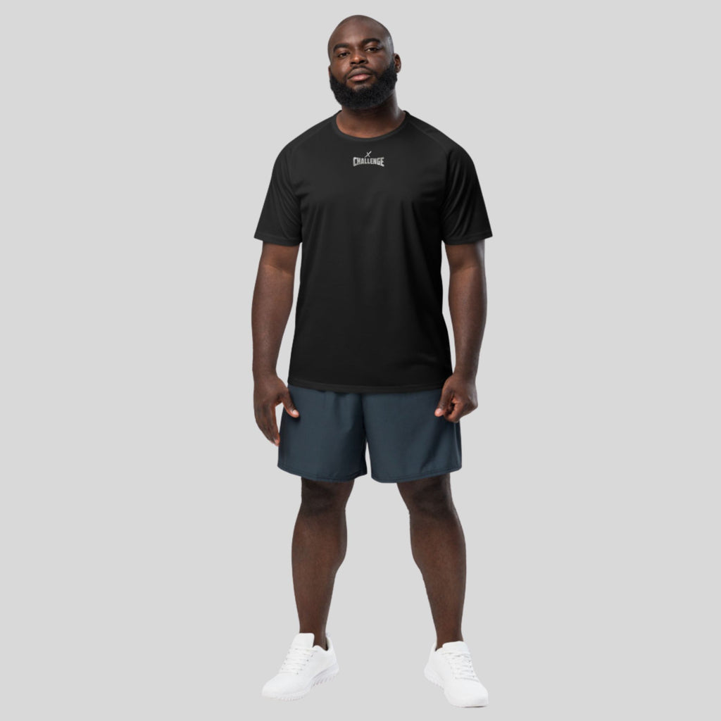 Men's Flexate - Challenge X One Silver in Black Performance Jersey
