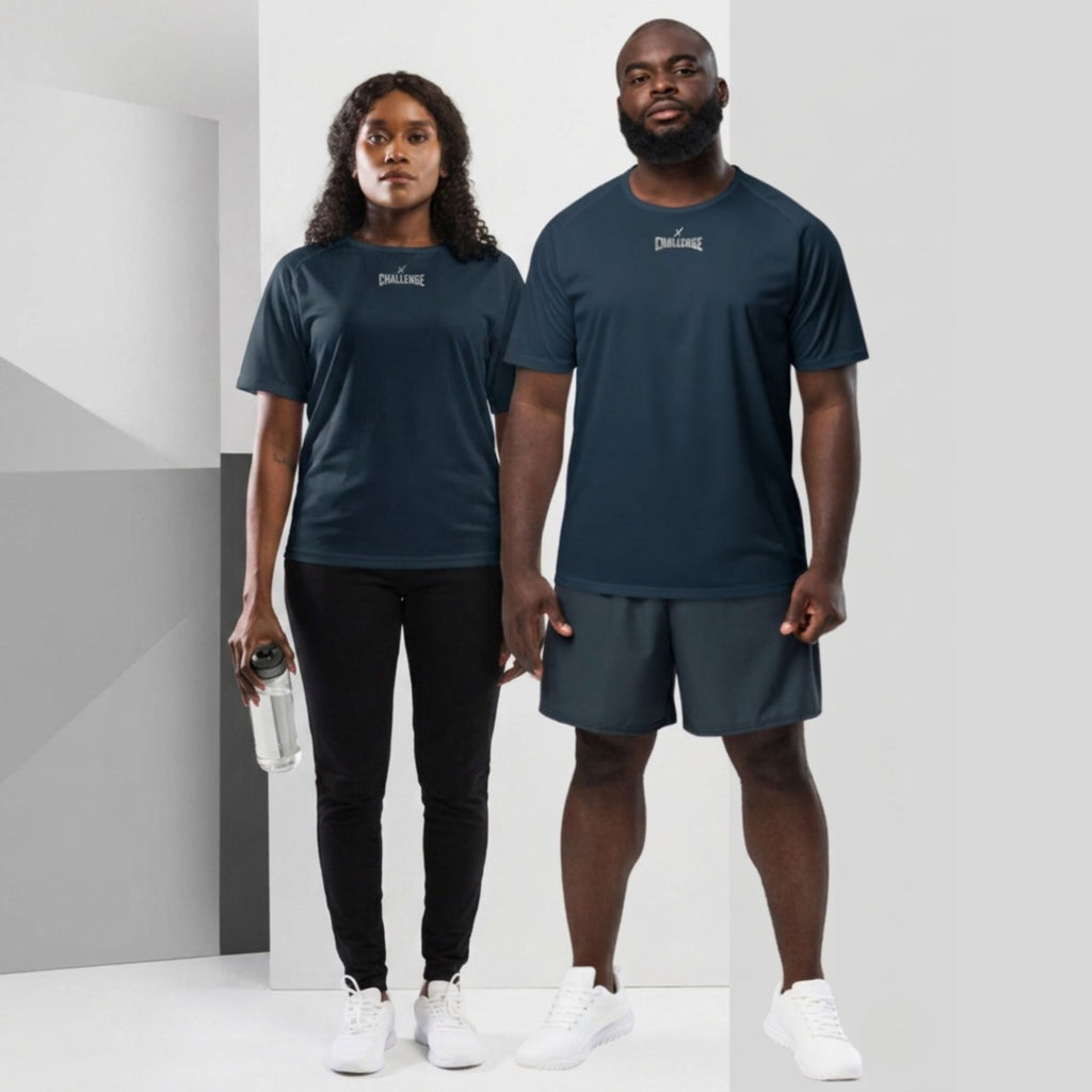 Men's Flexate - Challenge X One Silver in French Navy Performance Jersey copy