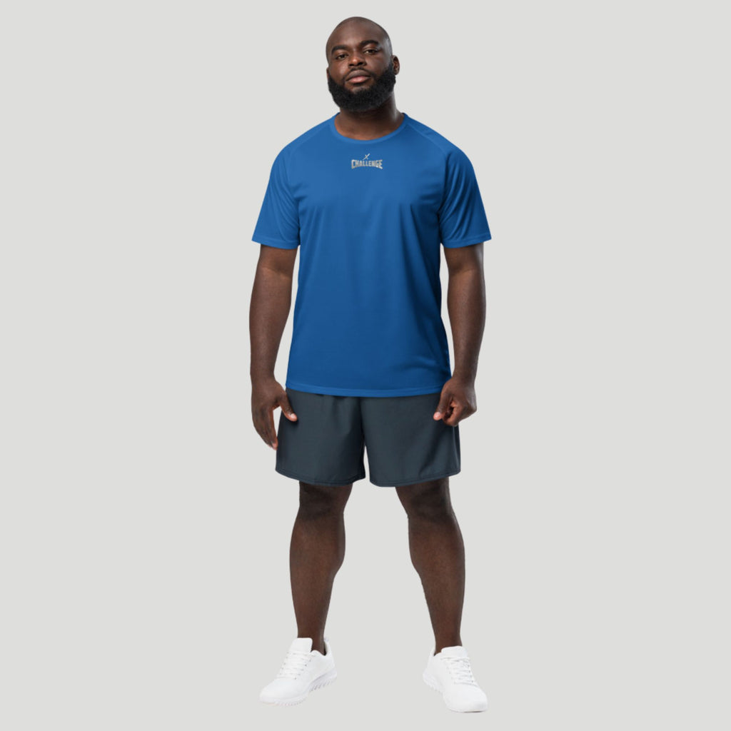 Men's Flexate - Challenge X One Silver in Blue Performance Jersey