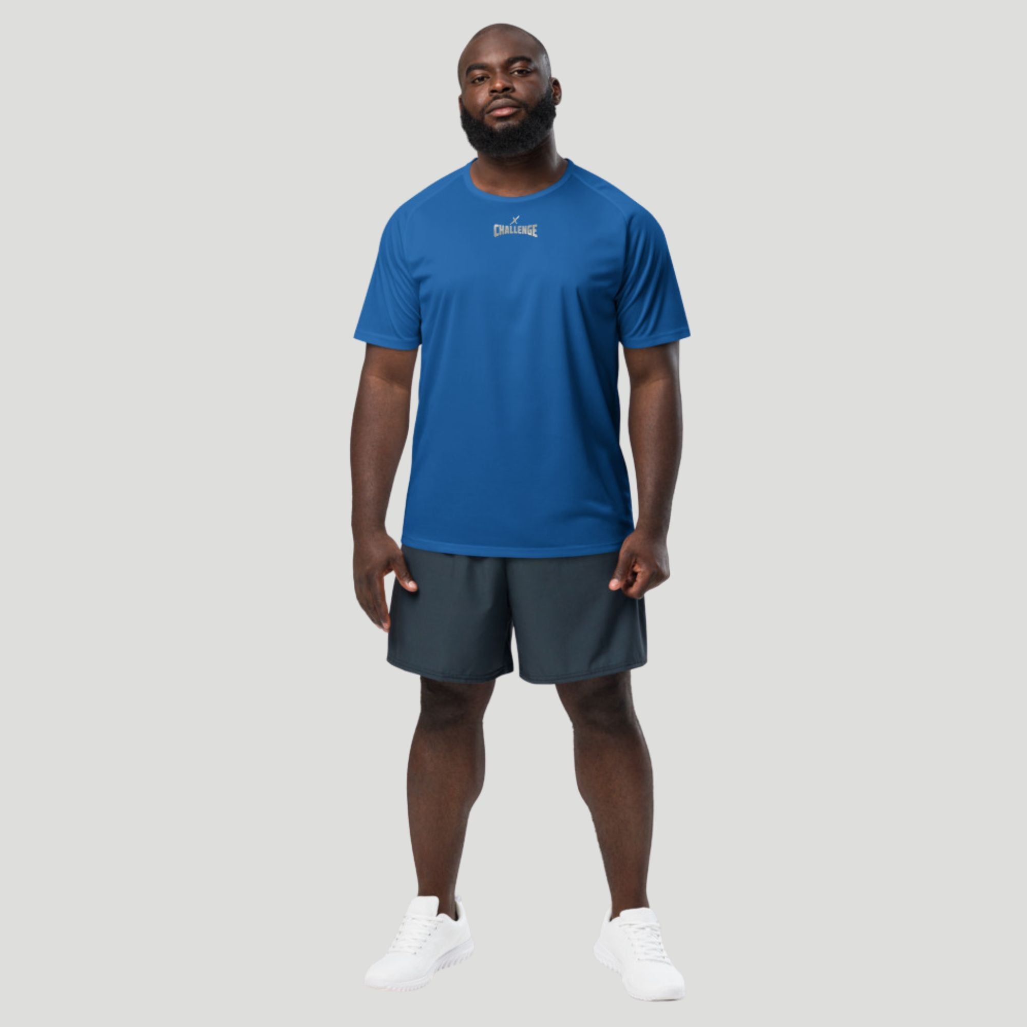 Men's Flexate - Challenge X One Silver in Blue Performance Jersey