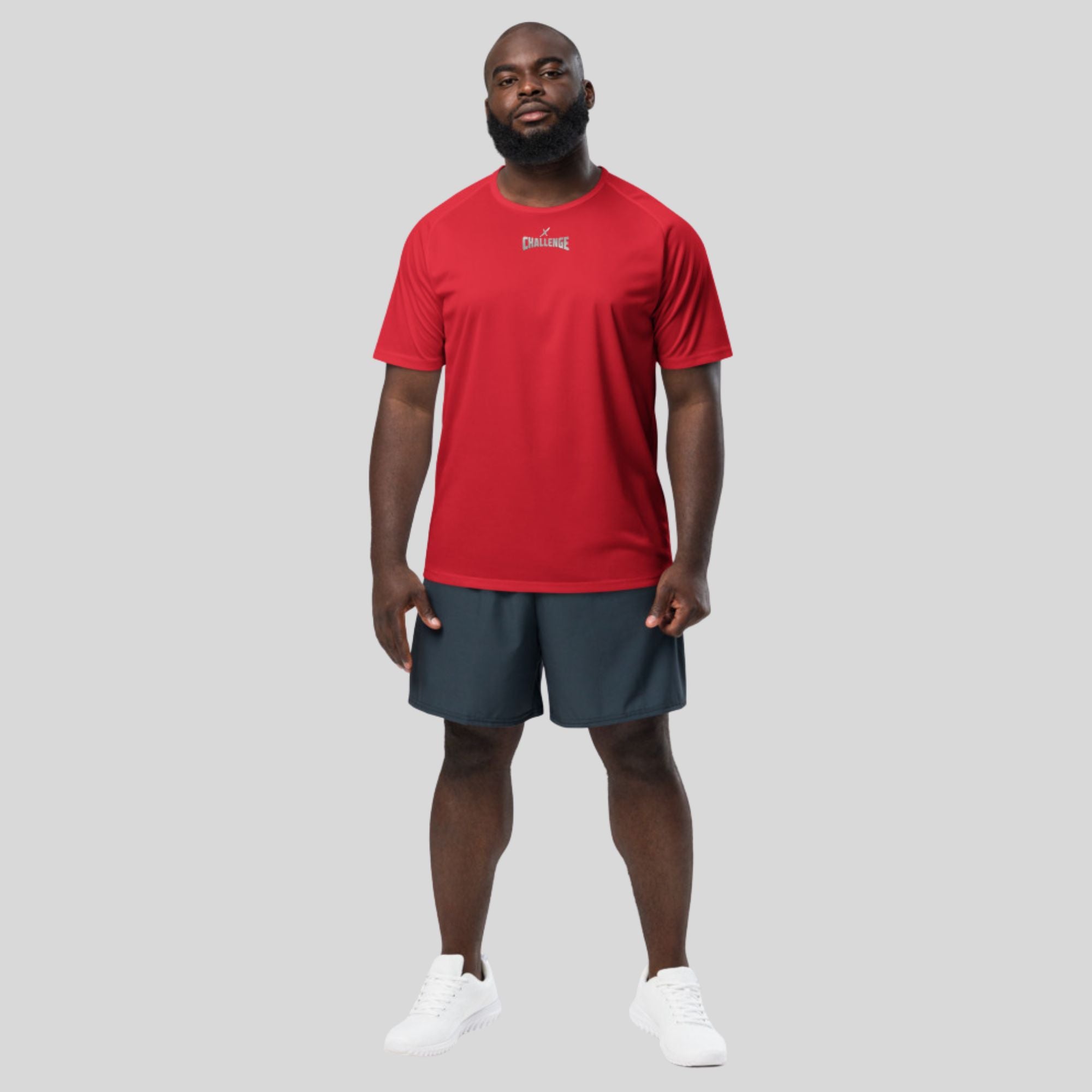 Men's Flexate - Challenge X One Silver in Red Performance Jersey