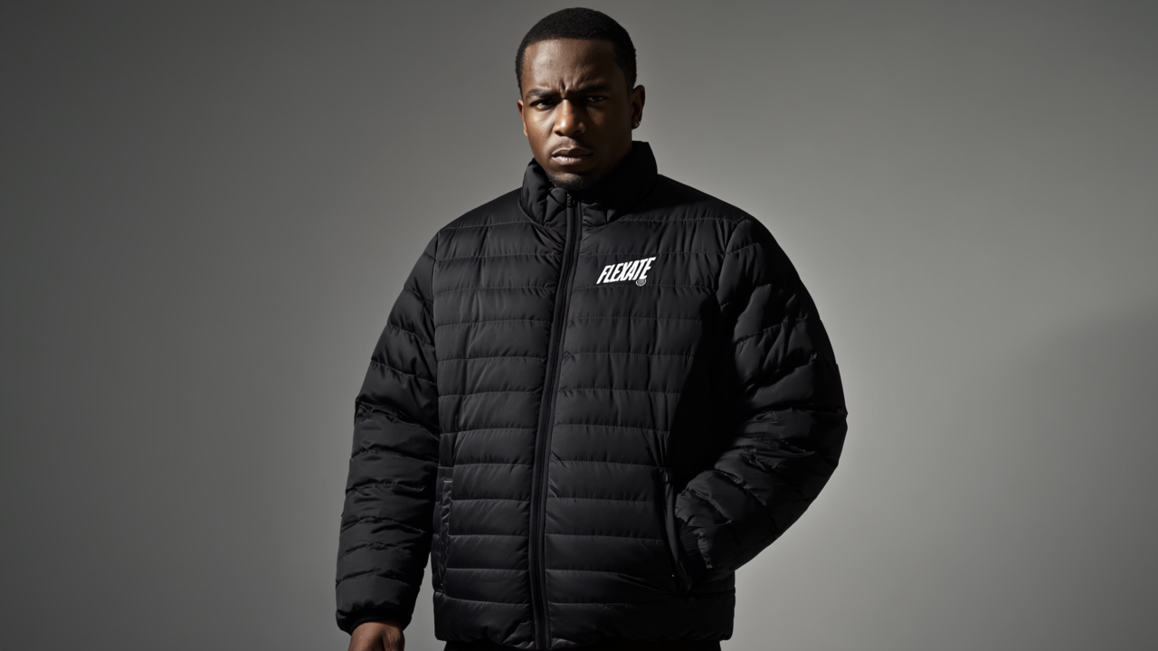 Flexate Slick Men's Puffer Jacket - black