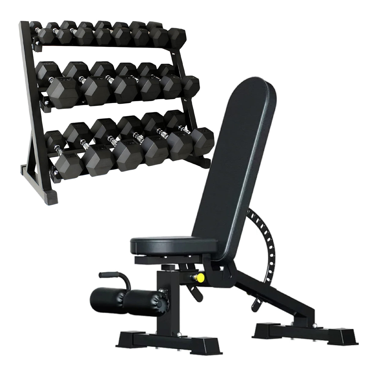 3-Tier Dumbbell Rack
