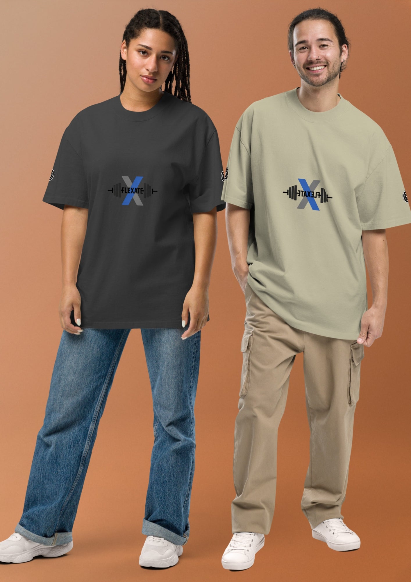 Flexate Oversized - Faded T-shirt