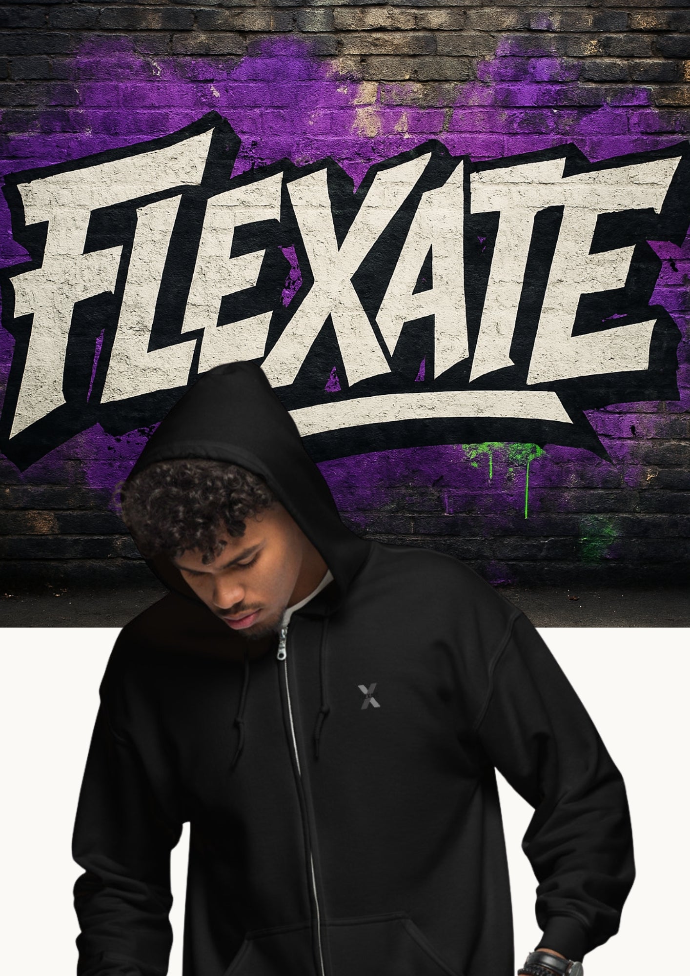 Flexate Core - Men's Zip Hoodie