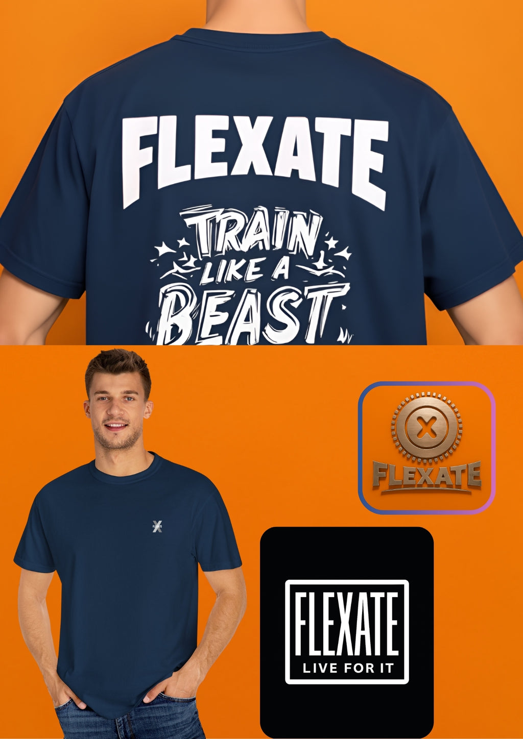 Flexate Gym Pro - Men's T-shirt