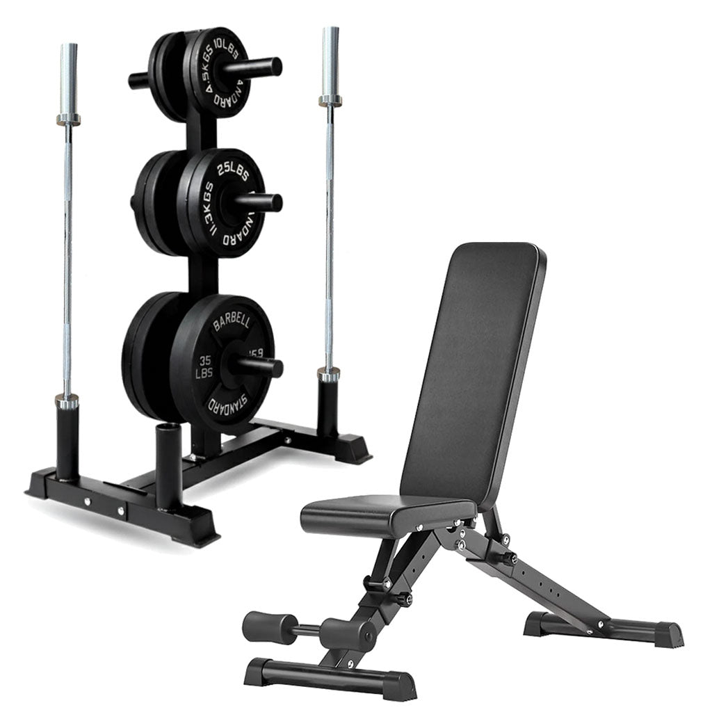 Olympic Weight Tree & Bar Stand