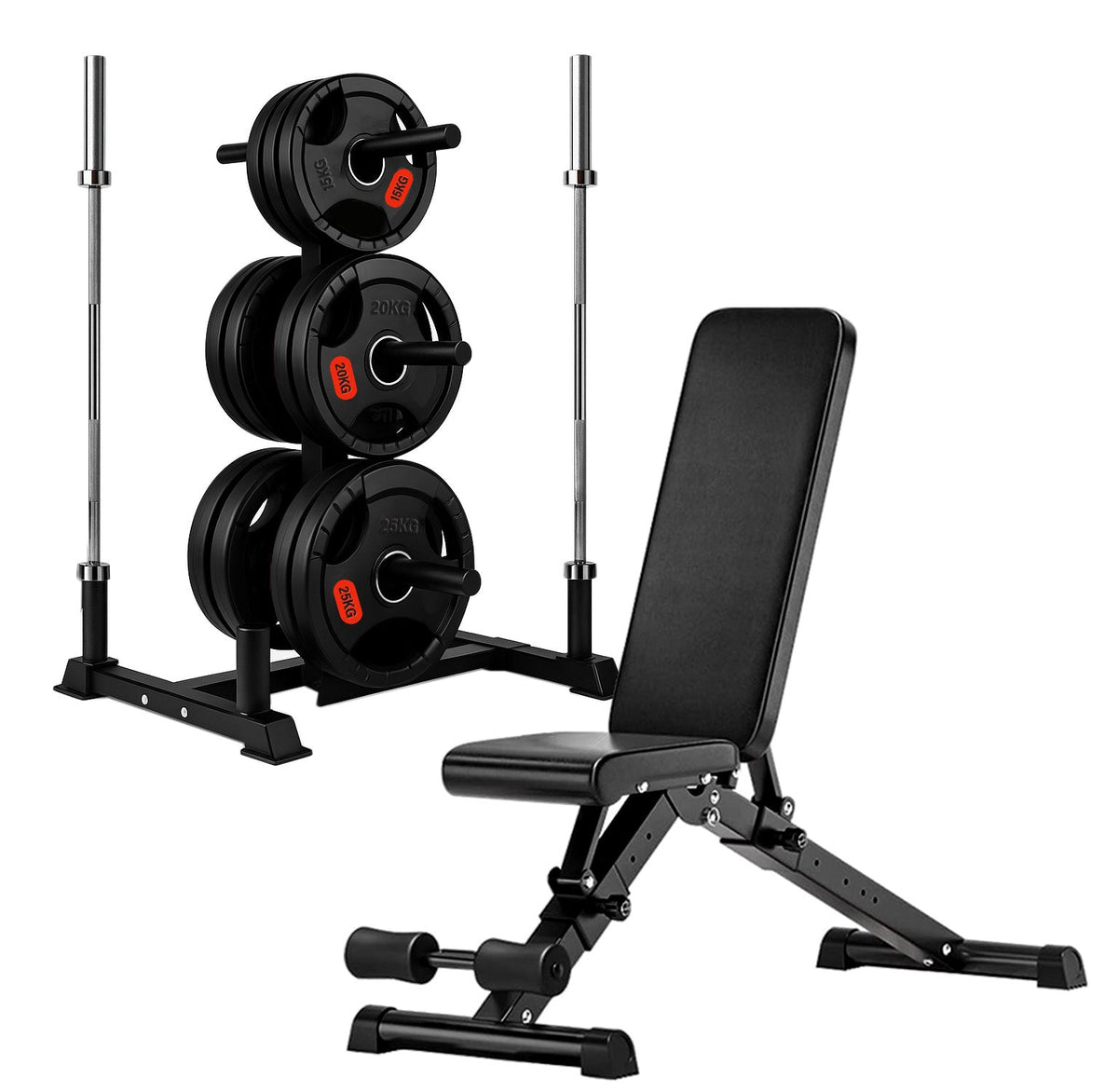 Olympic Weight Tree & Bar Stand
