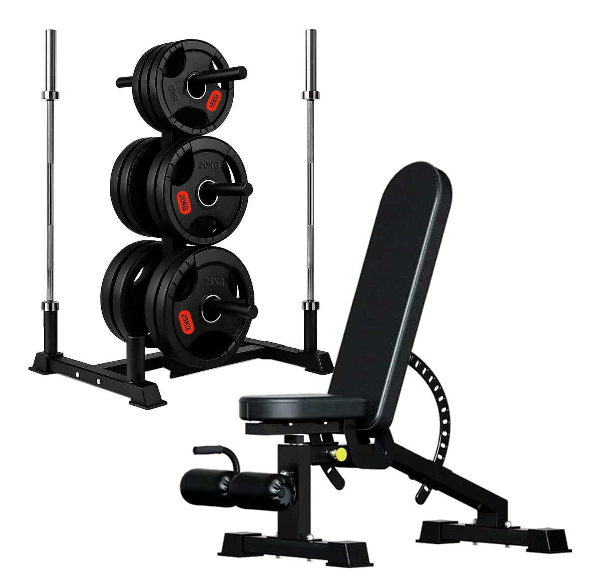 Olympic Weight Tree & Bar Stand