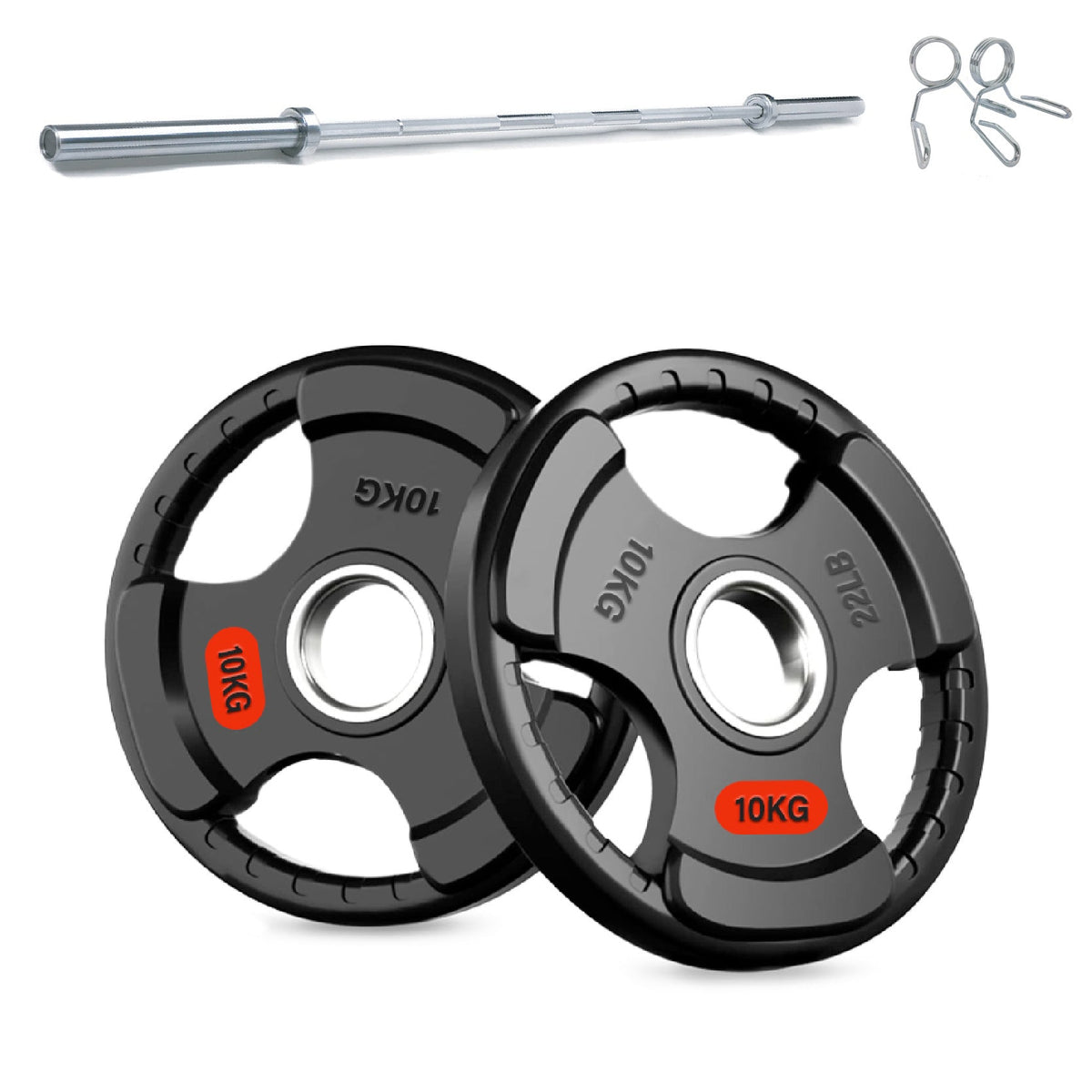 Tri-Grip Weight Plates