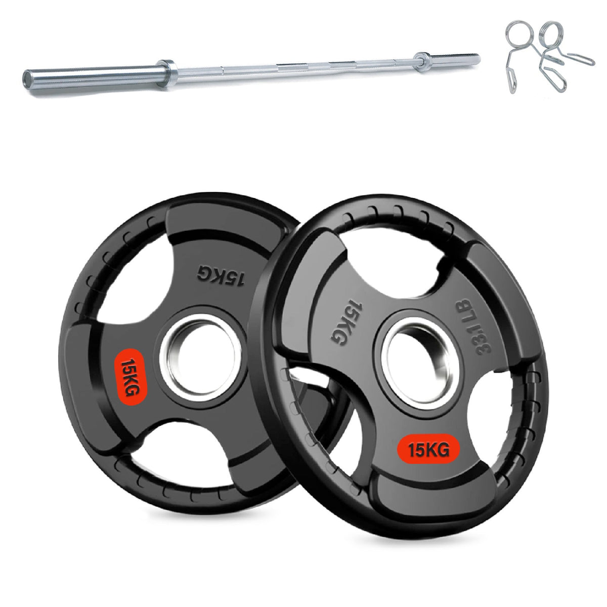 Tri-Grip Weight Plates
