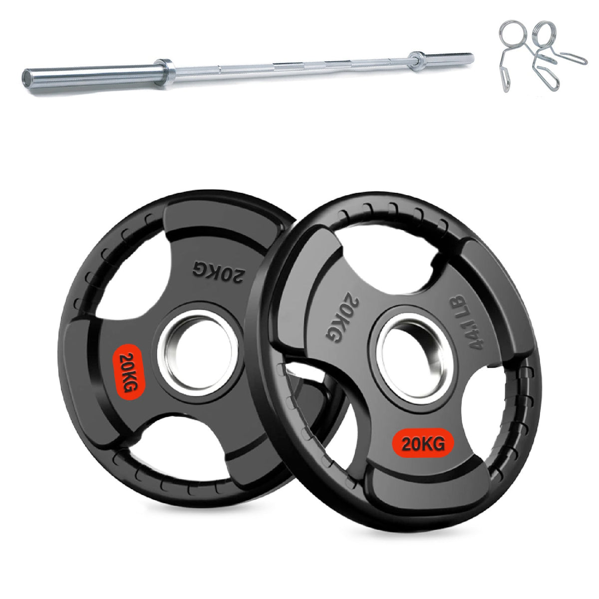 Tri-Grip Weight Plates