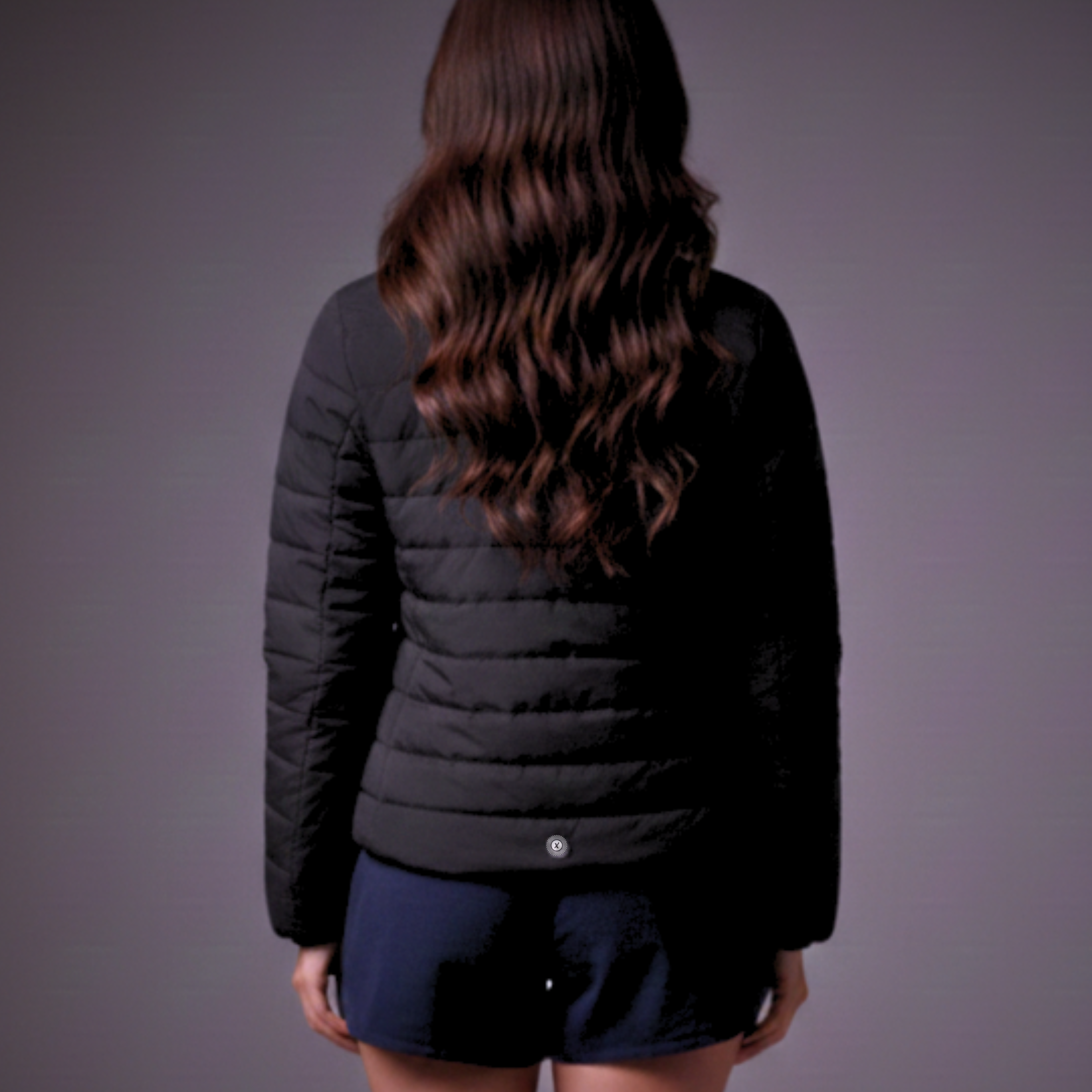 Flexate Slick Woman's Puffa Jacket - black