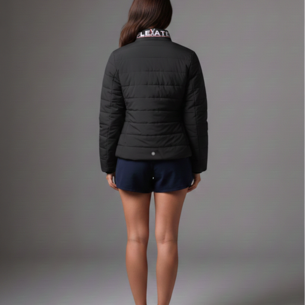 Flexate Slick Woman's Puffa Jacket - black