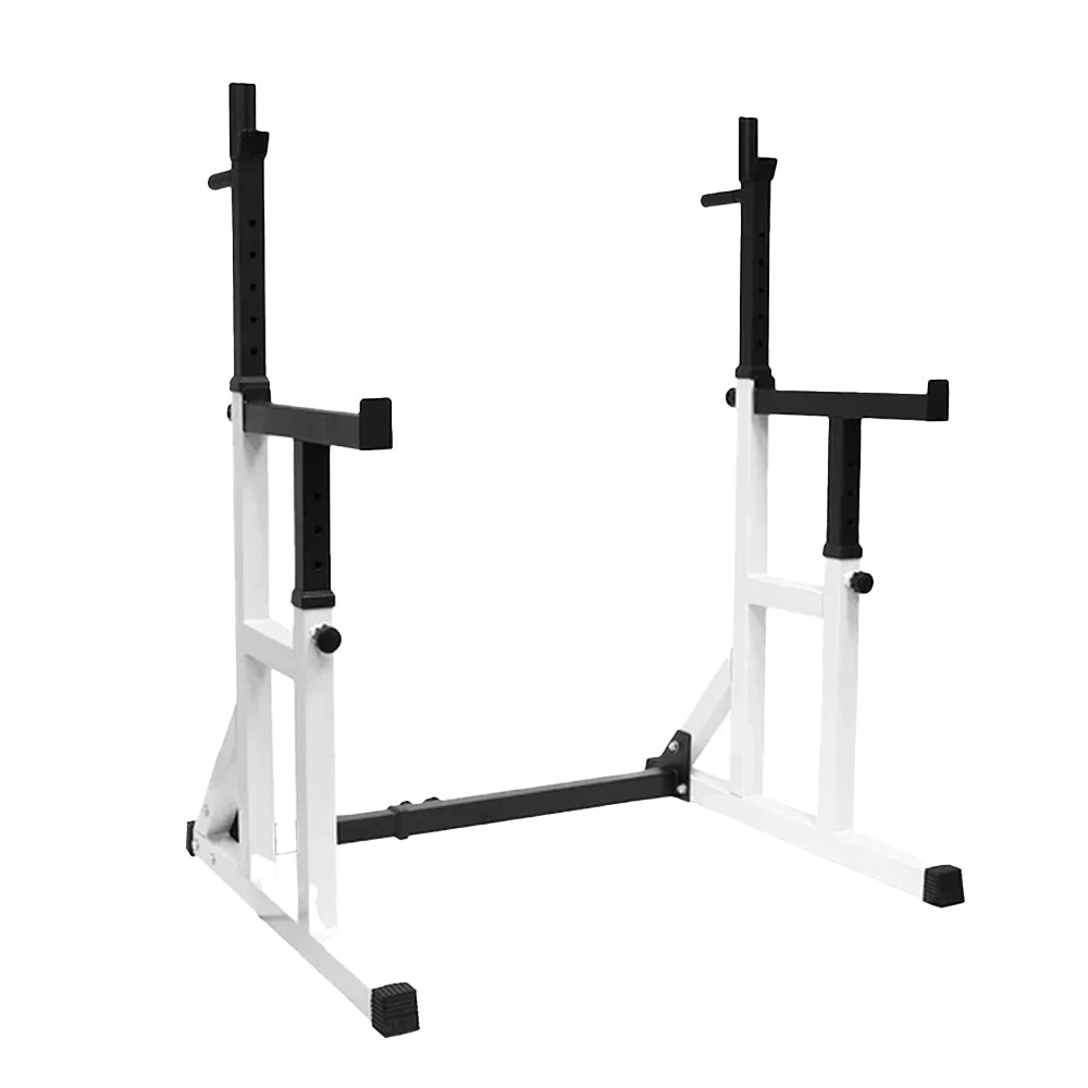 Heavy Duty Squat Rack Black & Wight