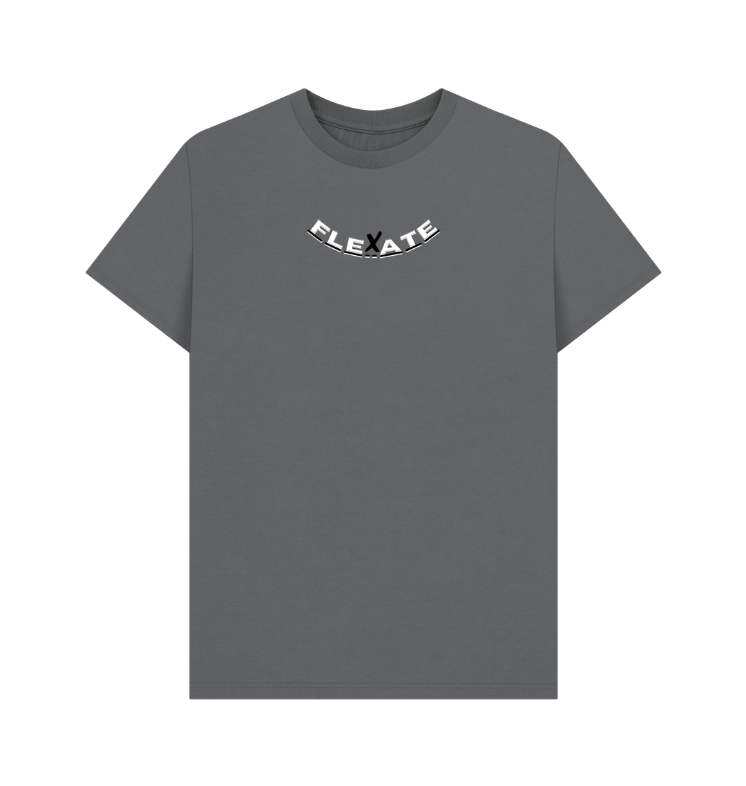 Slate Grey Printed T-shirt
