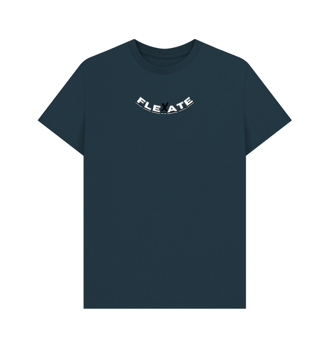 Denim Blue Printed T-shirt