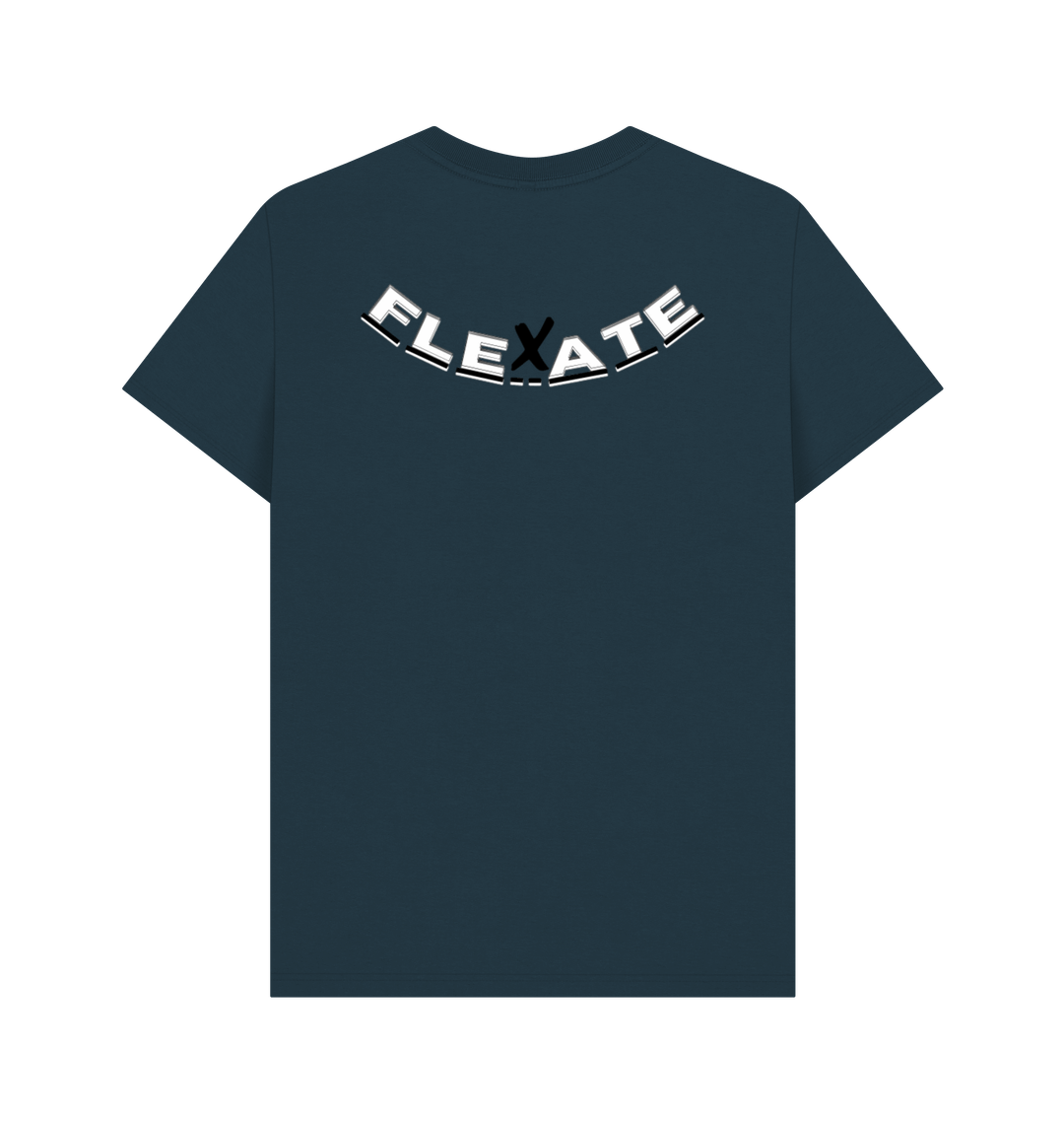 Denim Blue Printed T-shirt