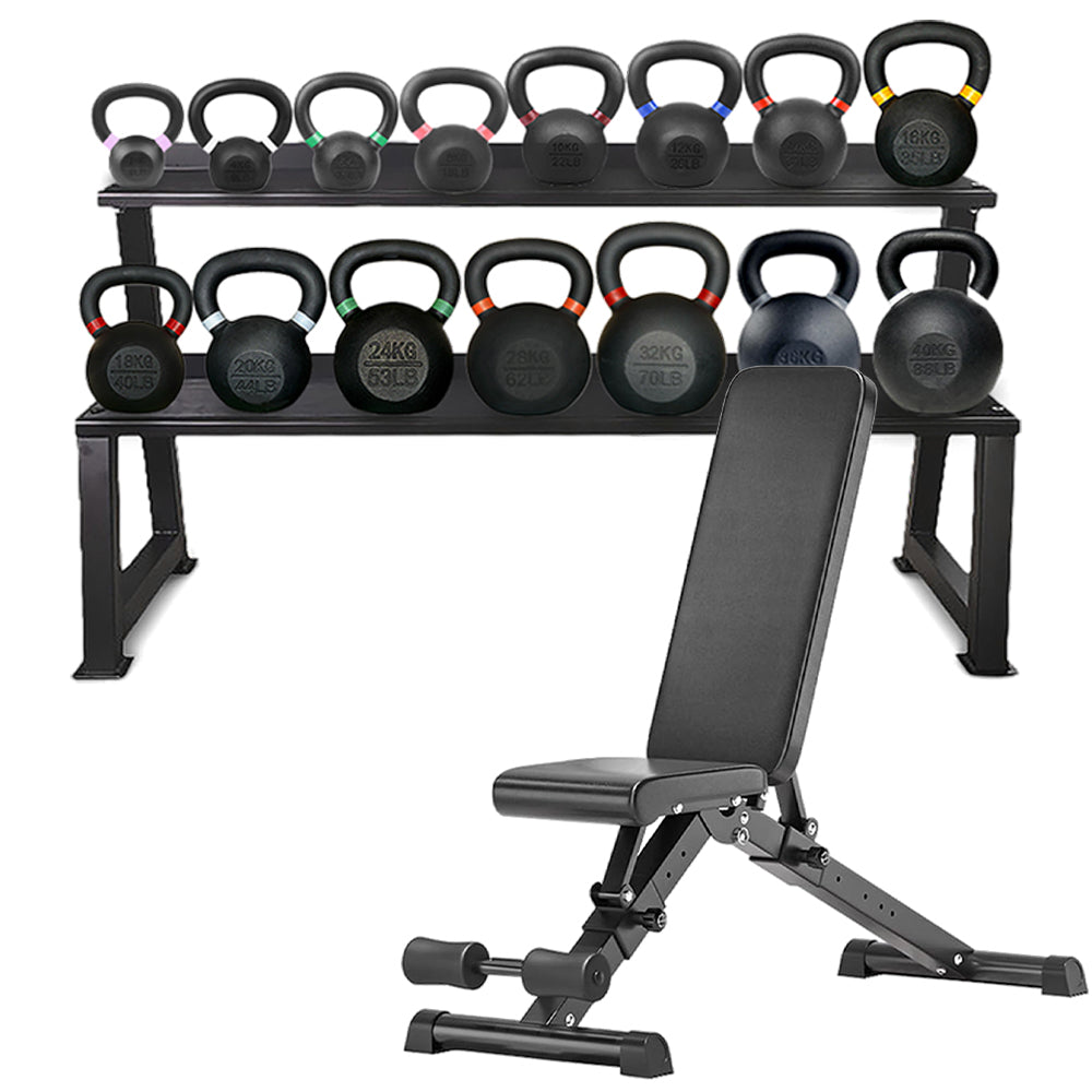 Sharkpower Commercial Kettlebell Rack