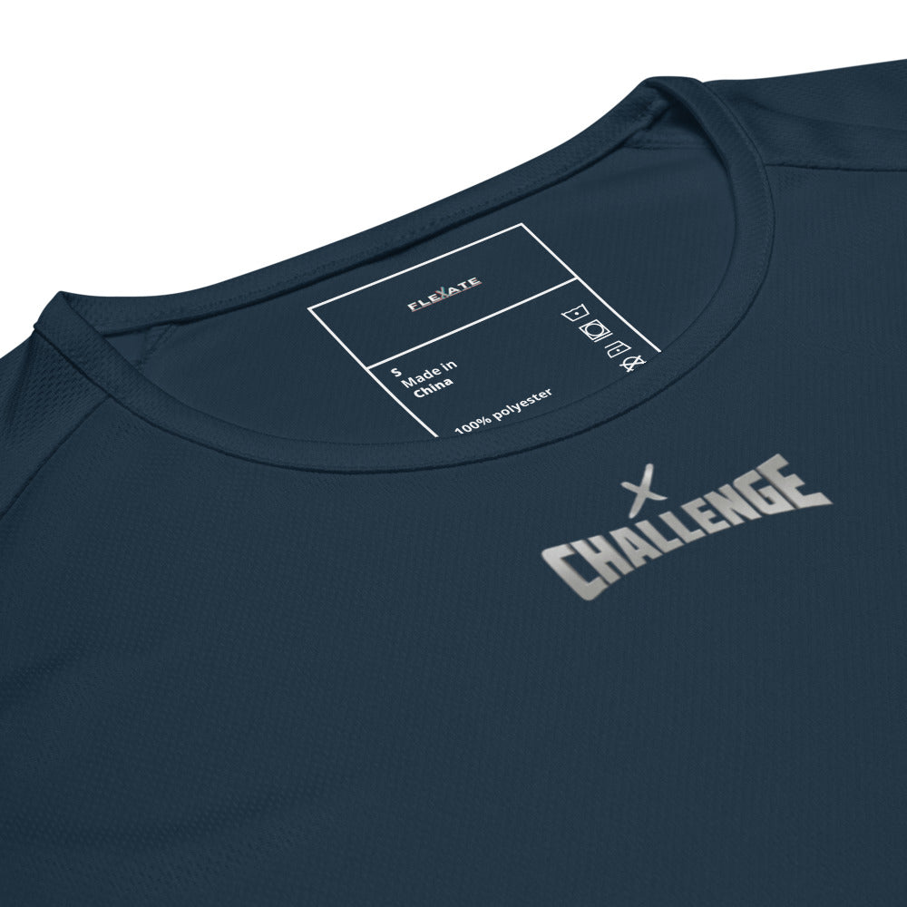 Men's Flexate - Challenge X One Silver in French Navy Performance Jersey copy