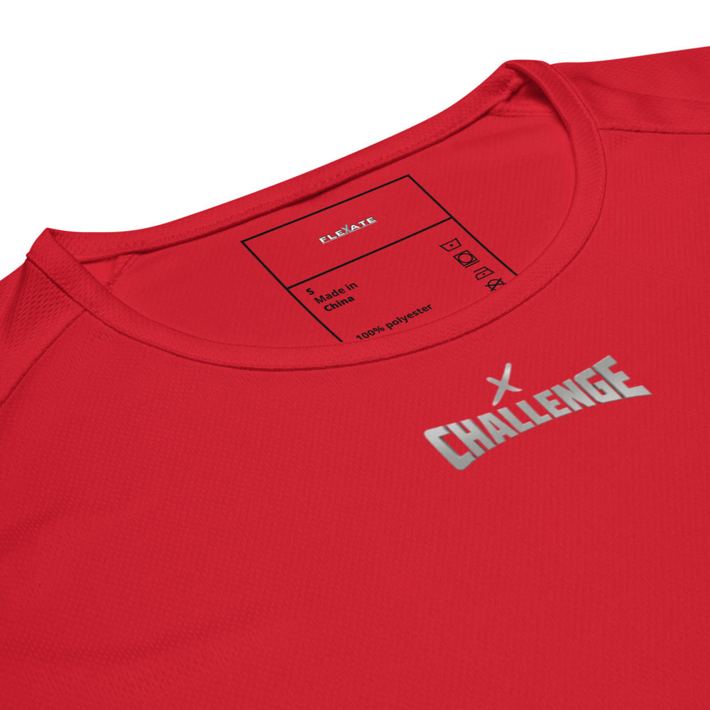 Men's Flexate - Challenge X One Silver in Red Performance Jersey